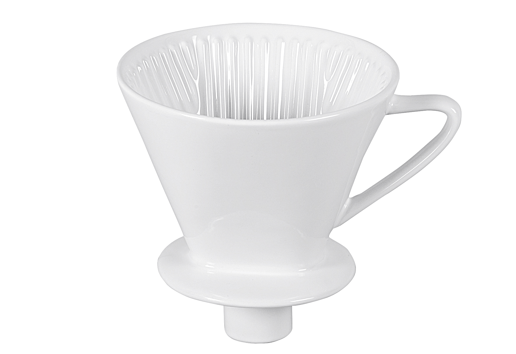 Kaffeefilter Keramik mit Stutzen Gr. 4