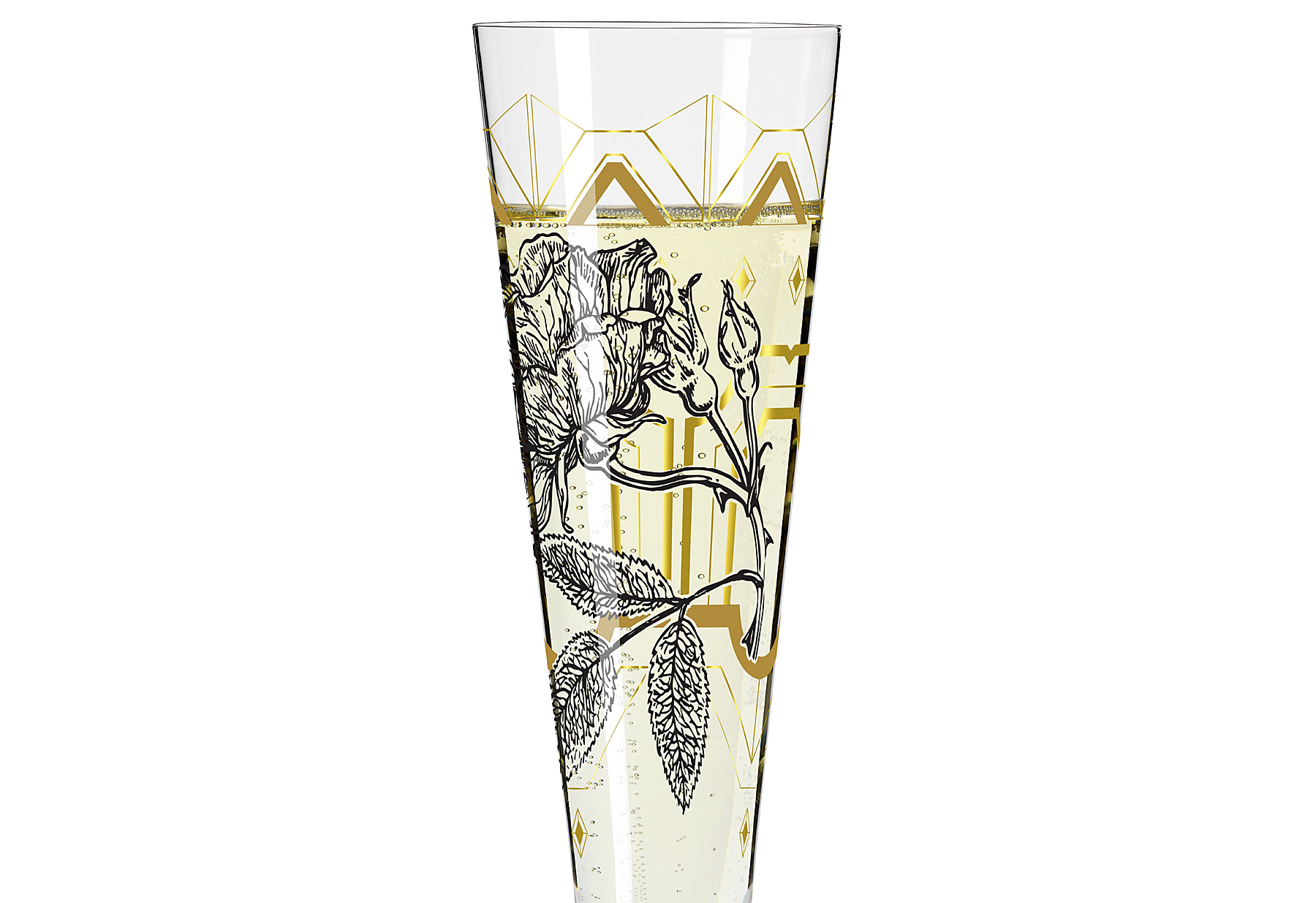 Champagnerglas "Goldnacht" #29