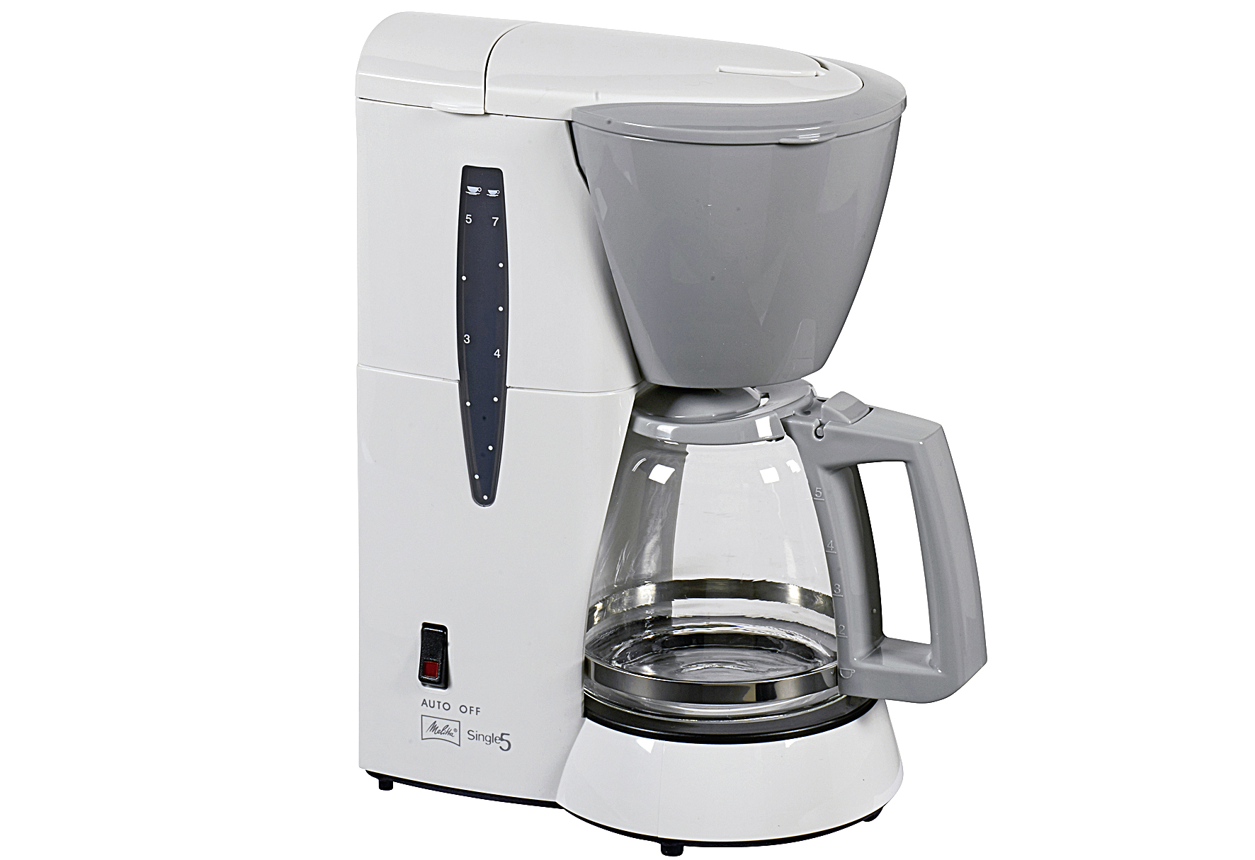 MEL Single5 M 720 weiss Kaffee