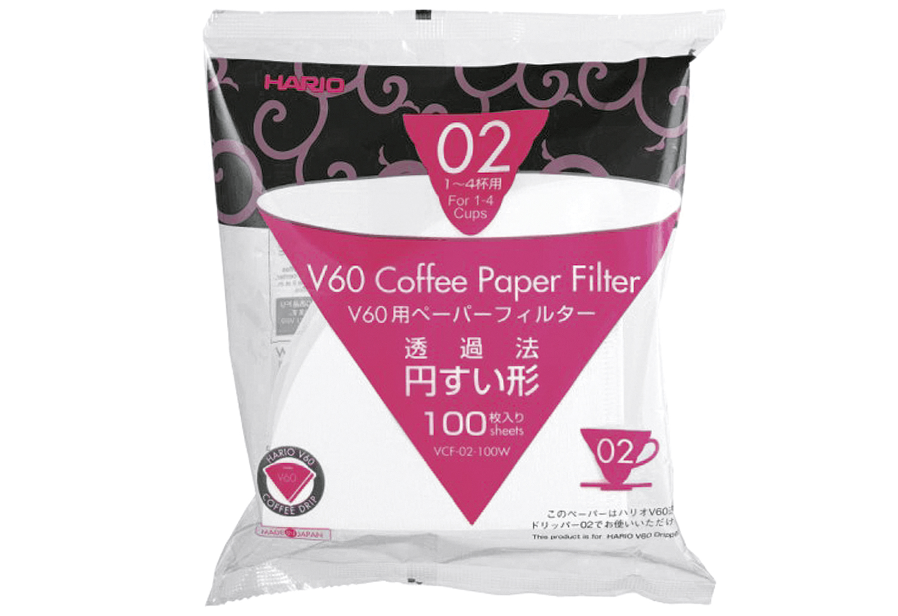 Papierkaffeefilter 'V60' Gr. 02