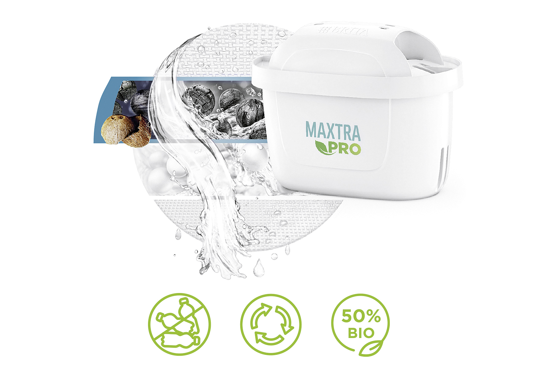 Wasserfilter-Kartusche 'Maxtra Pro All-in-1' 4er Pack